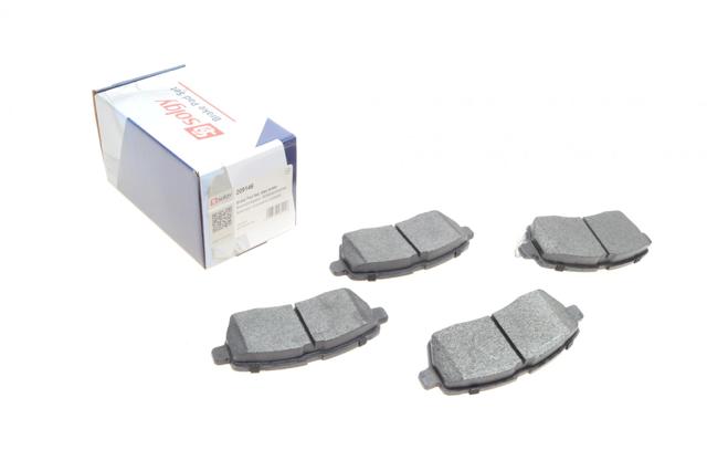 Передні тормозні колодки 209146 Solgy