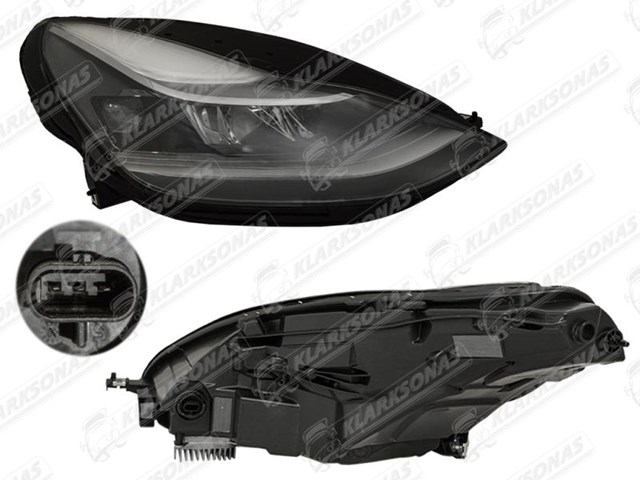 Фара права 107737200K Tesla