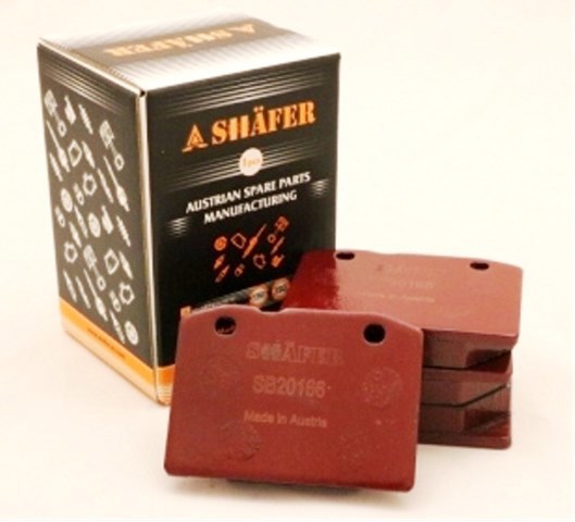 Передні тормозні колодки SB20166 Shafer