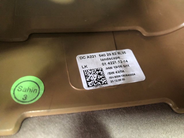 A2215402962 Mercedes 