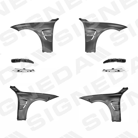 PBM10046SET Signeda Крило переднє (TUNING) (к-кт з 2 шт.)