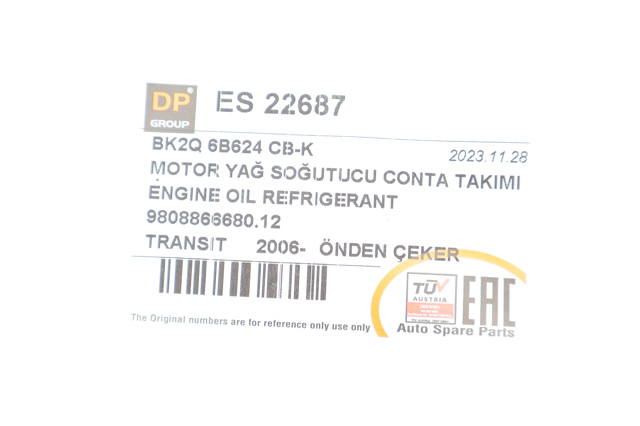 Корпус масляного фільтра DP Group ES22687 ціна, від 5.05 USD