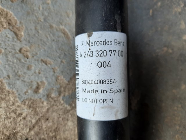 A2433207700 Mercedes Амортизатори задні