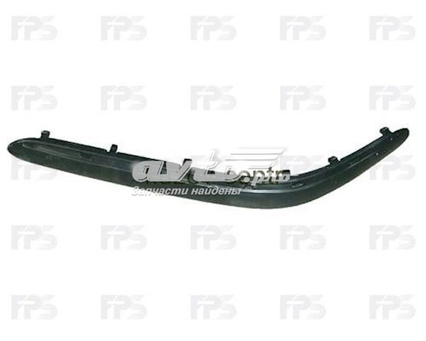 Накладка бампера переднього, ліва Mercedes A2208850121 ціна, від 83.61 USD