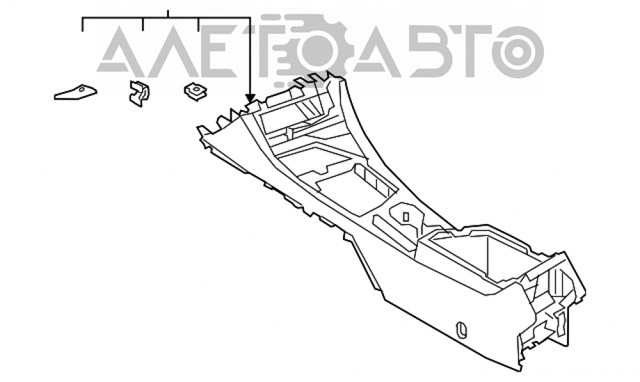 17B863241D82V VAG Панель борода