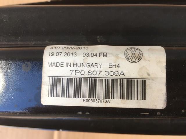  Підсилювач заднього бампера Volkswagen Touareg 2