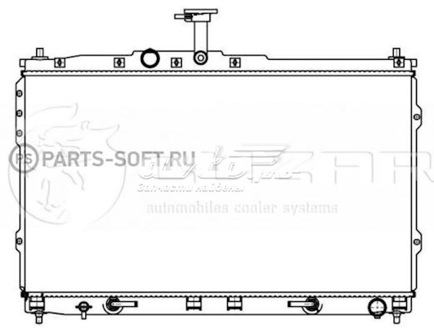 Радіатор основний Luzar LRC081H5 ціна, від 71.15 USD