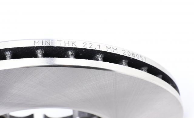 Диск гальмівний передній Solgy 208051