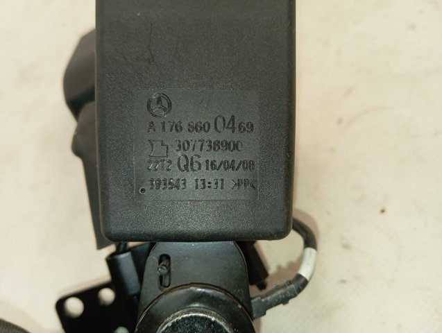 Пасок безпеки задній правий Mercedes A1768600469 ціна, від 13.93 USD