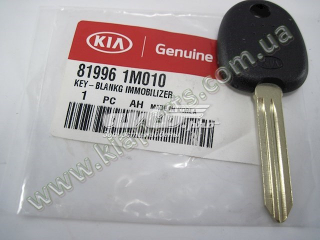 819961M010 Hyundai/Kia Заготівля ключа