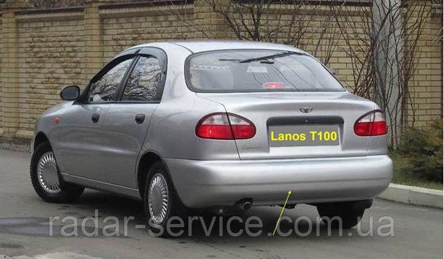 Задній бампер TF69YP2804020 ZAZ
