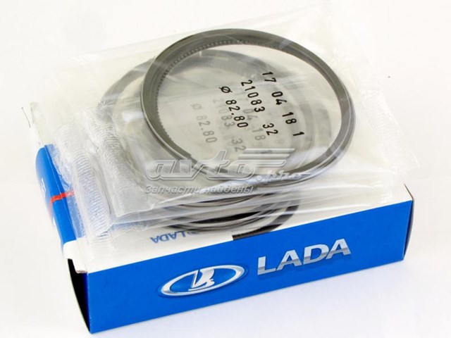Кільця поршневі на 1 циліндр, 3-й ремонт (+0,75) 21083100010032 Lada