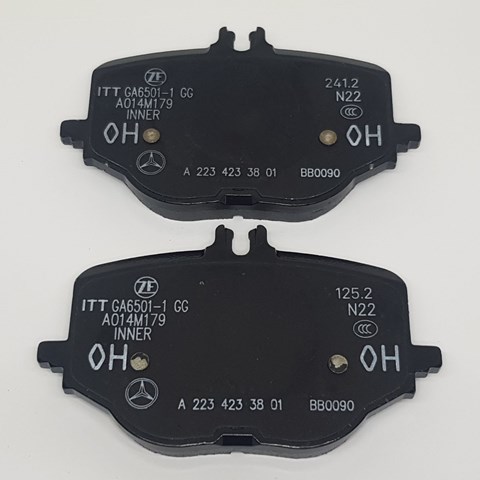 A0004209605 Mercedes Колодки гальмівні задні, дискові