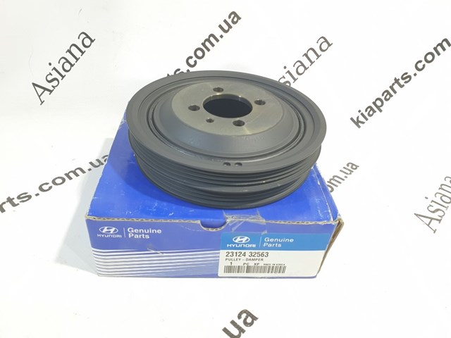Демпферний шків колінвала Hyundai/Kia 2312432563