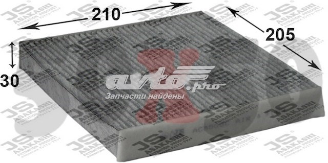 Фільтр салону AC8503C JS Asakashi