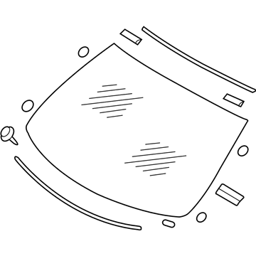 Скло лобове XYG AB69288A