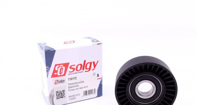 Ролик натягувача приводного ременя Solgy 110172