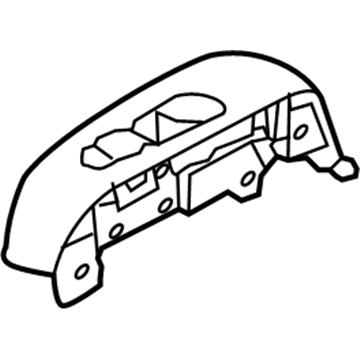 93590G5650 Hyundai/Kia Кнопка підйомника заднього правого скла