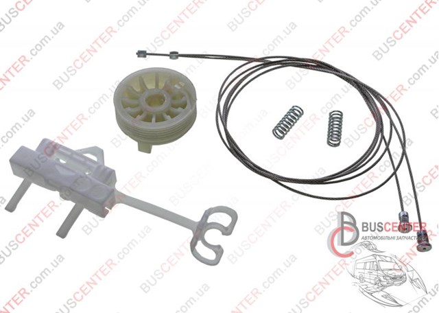 5050308 Autotechteile Ремкомплект механізму склопідіймача задніх дверей