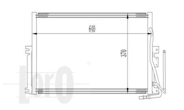 Конденсатор кондиціонера Depo/Loro/Abakus 0370160006 ціна, від 62.95 USD