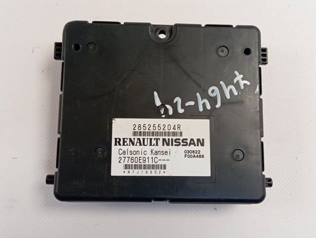 285255204R Renault (RVI) Блок управління клімат-контролем