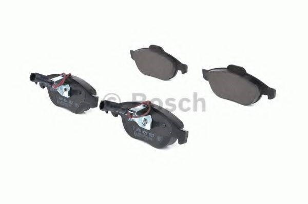Передні тормозні колодки 986424507 Bosch