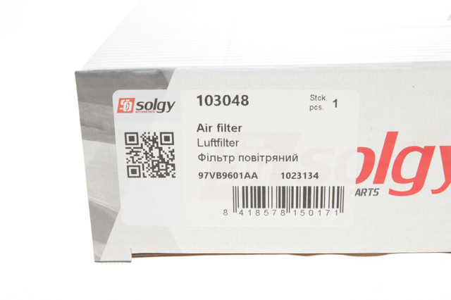 Купити 103048 Solgy Автомобільний фільтр повітря