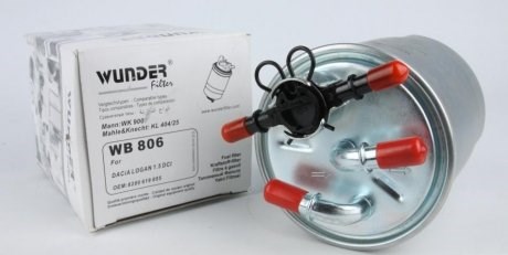 Купити WB806 Wunder Фільтр-відстійник палива грубої очистки