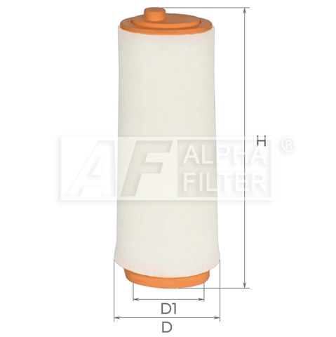 Купити AF0069 Alpha Filter Автомобільний фільтр повітря
