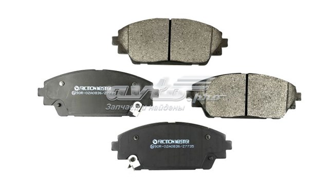 MKD1728 Friction Master Передні гальмівні колодки