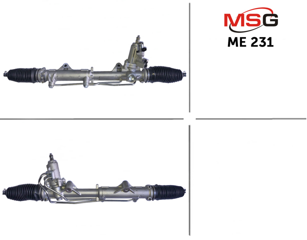ME231 MSG Рейковий рульовий механізм