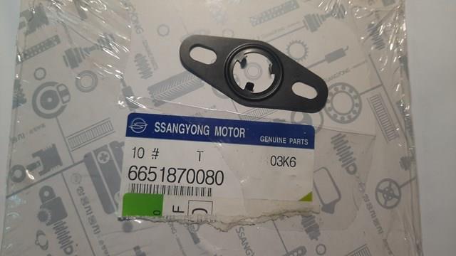  Прокладка шланга подачі масла до турбіни SsangYong Korando 