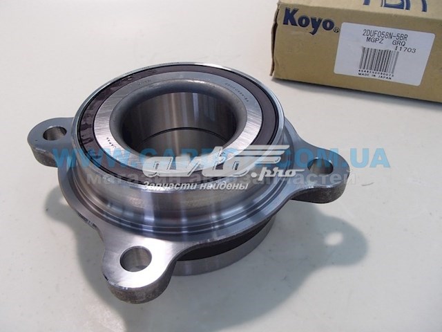 Комплект підшипник маточини передньої Koyo 2DUF058N5BR ціна, від 51.97 USD
