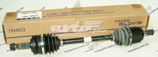 Ліва піввісь 495003S200 Hyundai/Kia