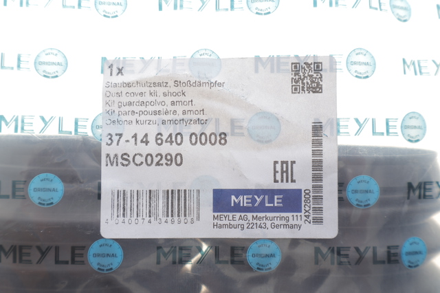 Буфер-відбійник амортизатора переднього + пильовик Meyle 37146400008 ціна, від 15.54 USD
