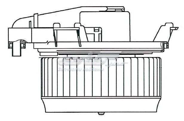 Вентилятора пічки LFH1920 Luzar