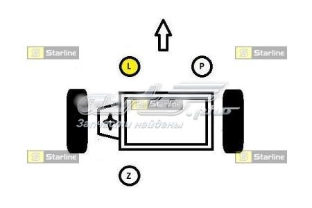 Подушка (опора) двигуна, ліва Starline SM0035