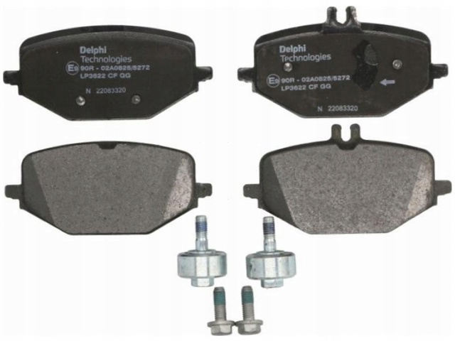 Задні гальмівні колодки Mercedes A0004203805 ціна, від 97.98 USD