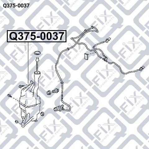 Q3750037 Q-fix Бачок склоомивача