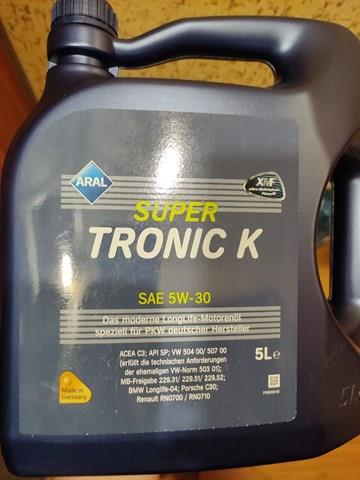 Купити 5W30SUTRK5L Aral Масло