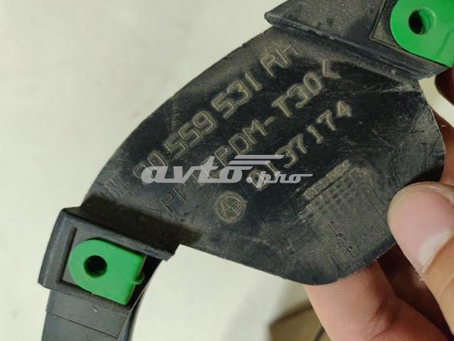 90559531 General Motors Напрямна заднього бампера, права