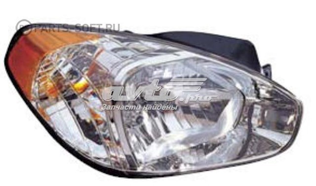 Основна фара - вставка Depo/Loro/Abakus 2211140RLDEM ціна, від 68.12 USD
