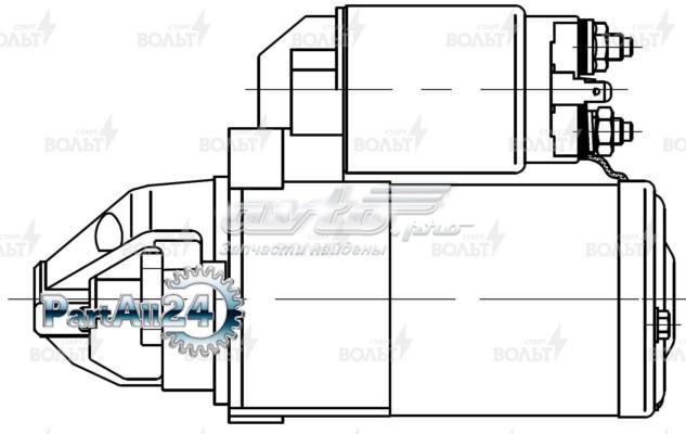 LST1101 STARTVOLT Стартер двигуна