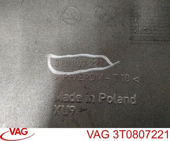 3T0807221 VAG Бампер передній в зборі