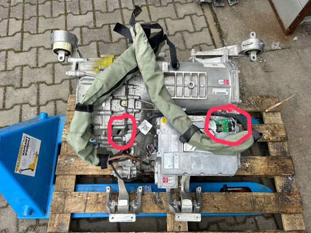9J1901141A Porsche Двигун у зборі (електричний)