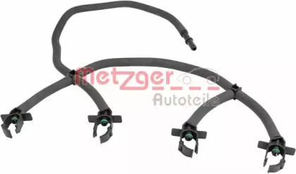 840067 Metzger Трубка паливна, зворотня від форсунок