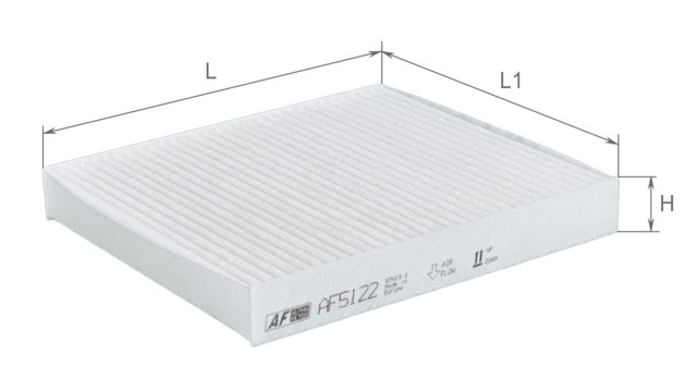Фільтр повітряний обігрівача Alpha Filter AF5122 ціна, від 3.01 USD