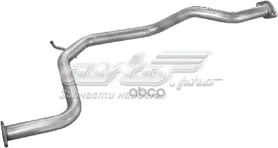 12175 Polmostrow труба вихлопна, від каталізатора до глушника