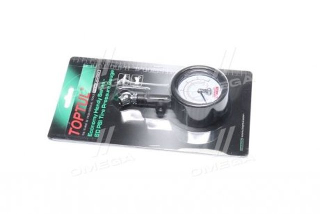 Манометр шинний Toptul JEAP060A ціна, від 13.80 USD