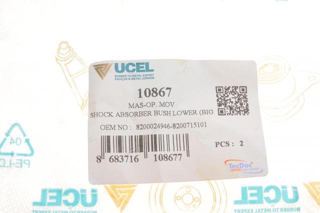 Сайлентблок амортизатора переднього Uc-el 10867 ціна, від 2.82 USD